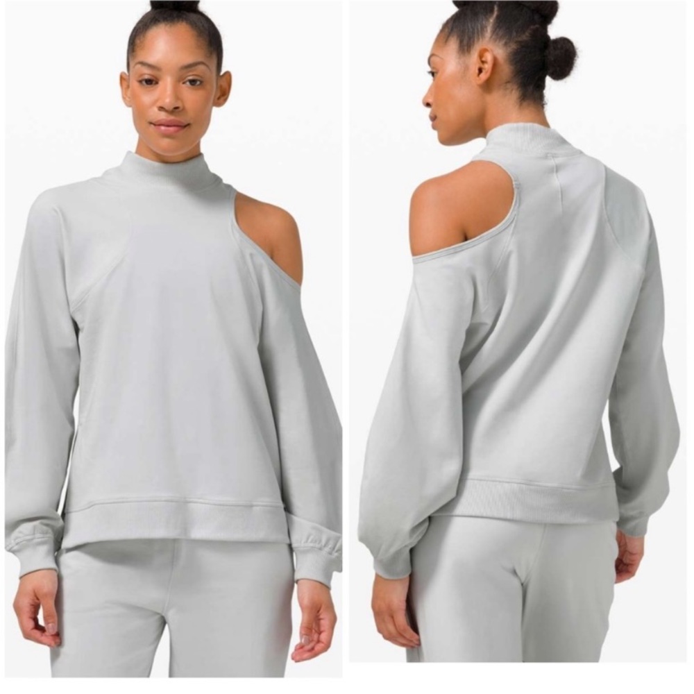 LULULEMON LA Asymmetrical-Cut-Out Crew